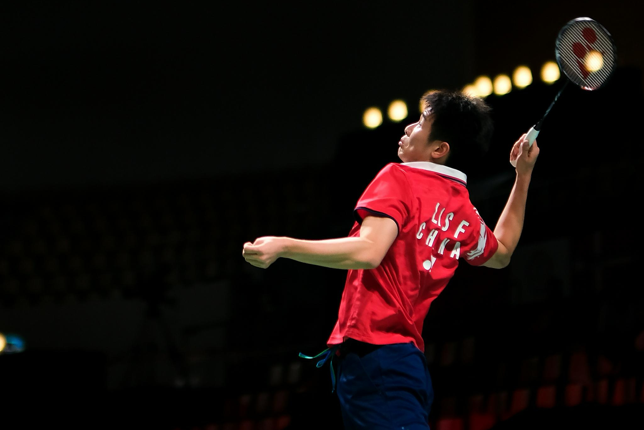 包含中国羽毛球队力克韩国羽毛球队，谌龙高光表现的词条