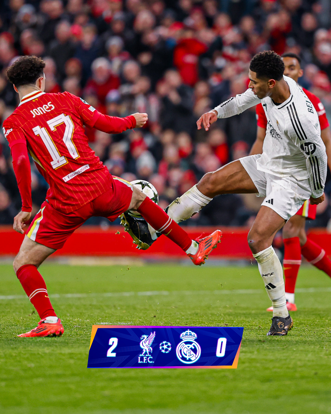 包含欧冠卫冕冠军危险？皇马客场取胜仅球优势的词条